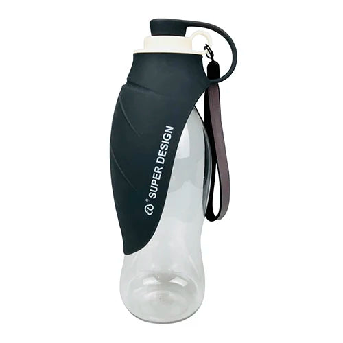 580ml Sport Portable Pet Dog Water Bottle Silicone Travel Dog Bowl For Puppy Cat Drinking Outdoor Pet Water Dispenser