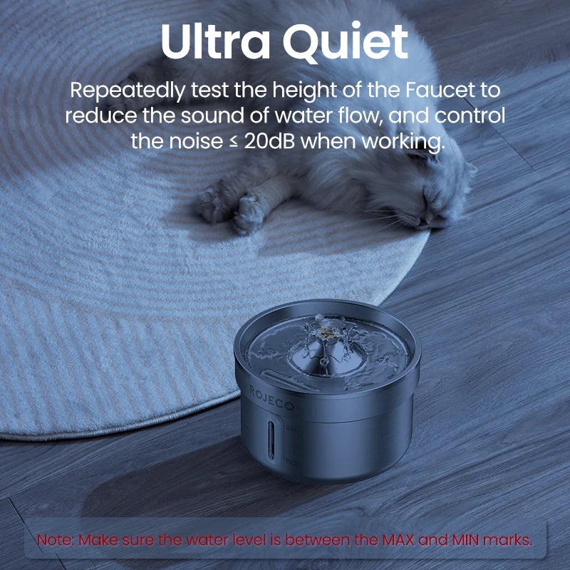ROJECO Smart Pet Water Fountain