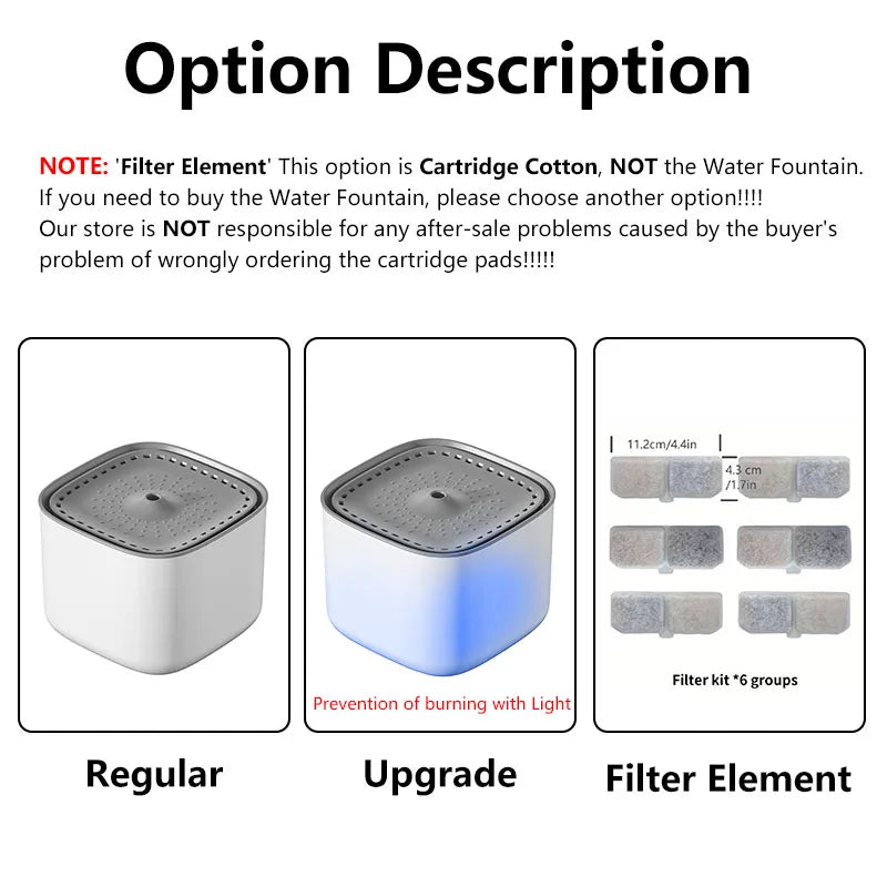 3L Smart Pet Water Fountain
