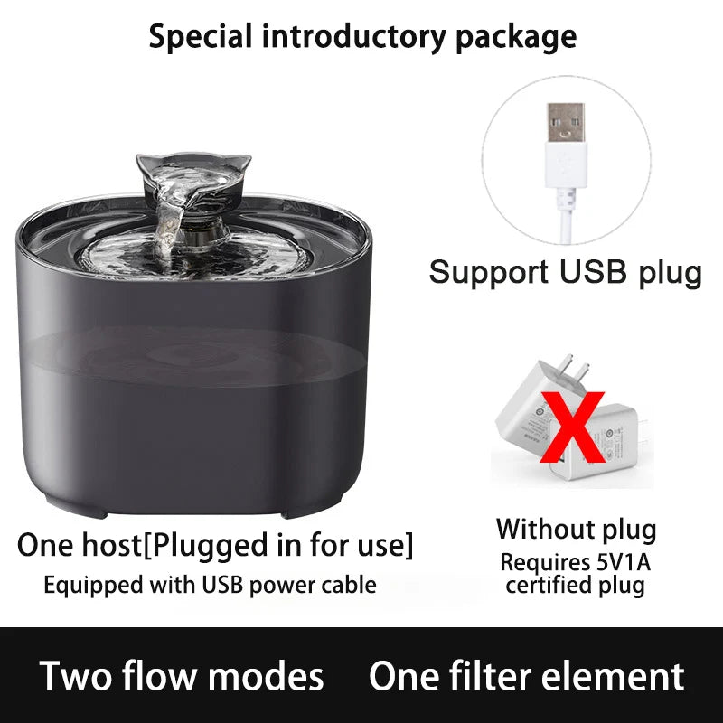 USB Smart Pet Water Fountain